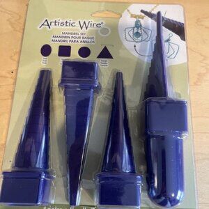 Artistic Wire Mandrel Set 4/Pkg-With Handle